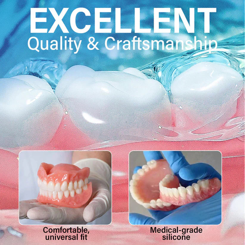 ✨Ends Today: 60% OFF!  ⏰Acezozla® Medical Full Denture with Strong Suction ✅  (Made and Shipped from the USA🍀)